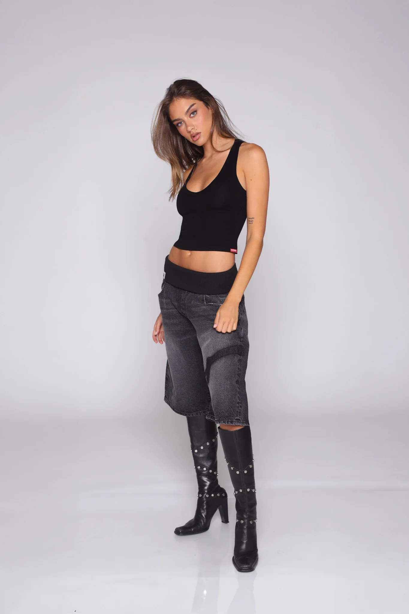 VICE JORT / VINTAGE BLACK - Image 3