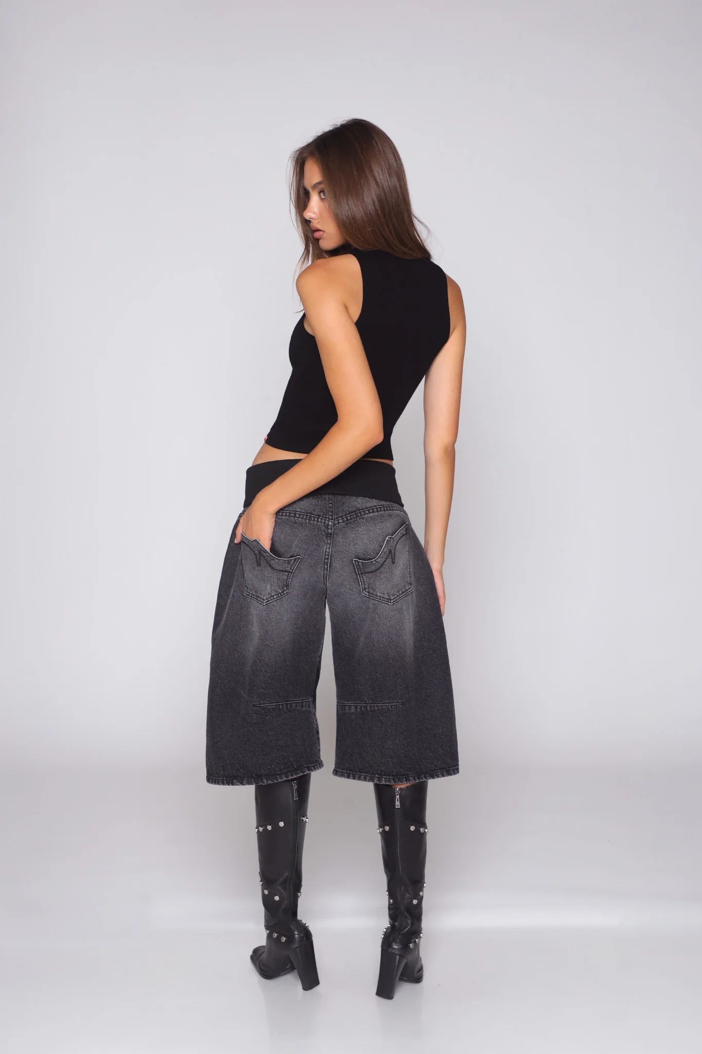 VICE JORT / VINTAGE BLACK - Image 4